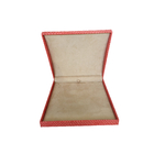 Boîtes cadeaux de luxe en carton rose rigide Portable Emballage de bracelet Boîtes de bijoux personnalisées