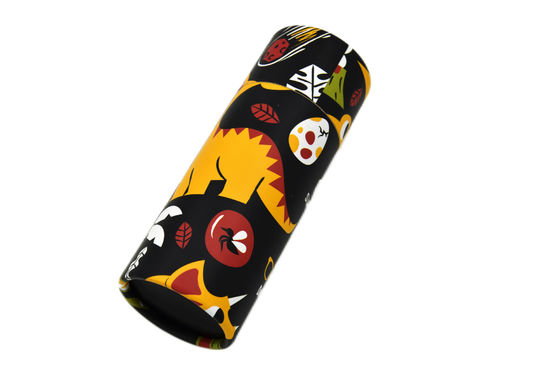 acheter Support mélangé de boîte de tissus de rond de couleur d'annonce ondulée pour le logo d'aluminium de golf de voiture online manufacture