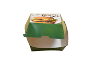 Les boîtes ondulées d'une seule pièce d'annonce de FSC font la fête Mini Burger Boxes