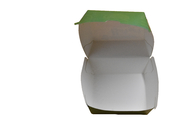 Les boîtes ondulées d'une seule pièce d'annonce de FSC font la fête Mini Burger Boxes