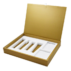 Maquillage de luxe adapté aux besoins du client Kit Gift Box Glossy Surface de carton