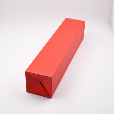 acheter Boîte cadeau à bouteille unique rouge personnalisée pour la surface lisse du champagne online manufacture