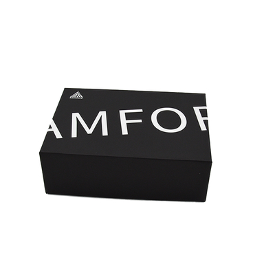 acheter Boîte de rangement en papier polyvalente en velours noir de luxe online manufacture