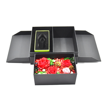 acheter Boîte cadeau automatique de levage à deux portes, conception créative avec un niveau d'apparence élevé, boîte en papier rigide imprimée online manufacture