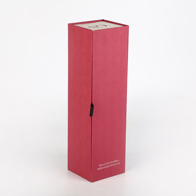 acheter Boîte-cadeau magnétique rigide pour bouteille d'alcool Boîte à bouteille de vin simple de 2 mm online manufacture