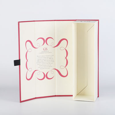 acheter Boîte-cadeau simple vide rouge de bouteille de vin d'OEM viable pour Champagne Packaging online manufacture
