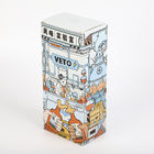 Boîte-cadeau Artpaper de Matt Laminated Gin Wine Bottle avec le support de cou de douille et de bouteille