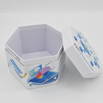 acheter Taille de luxe des boîte-cadeau CMYK Custoimzed de carton hexagonal online manufacture