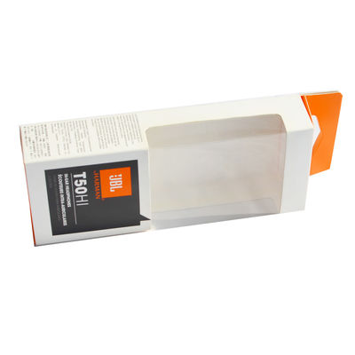 acheter Boîte de empaquetage accrochante électronique en CDR carton de boîte de CMYK avec la fenêtre claire online manufacture