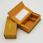 Boîte de luxe rigide d'emballage de soins de la peau d'huile essentielle et de sérum d'oeil avec le logo d'aluminium de mirrow et de golf