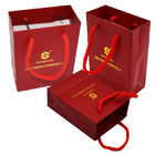 Matt Lamination Custom Paper Shopping met en sac des bijoux Carry Packaging