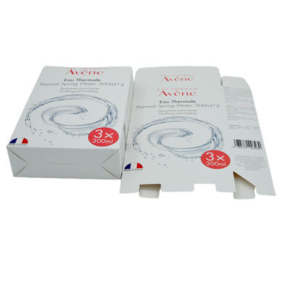 acheter Toner de luxe excentré de détergent de soins de la peau d'emballage de boîte de maquillage d'Artpaper avec la serrure d'accident online manufacture