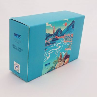 acheter L'annonce ondulée de papier bleue d'ISO9001 CMYK enferme dans une boîte Toy Boxes fait sur commande online manufacture