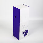 Boîte pliante à vin de fermeture d'aileron de Greyboard de boîte d'EVA Inlay Rigid Magnetic Gift