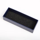 Grey Board Small Rigid Gift enferme dans une boîte avec la FCS noire d'éponge de couvercles