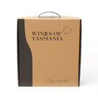 Carton d'expédition ondulé de l'annonce 3B pour le whiskey Champagne Packing de vodka de vin