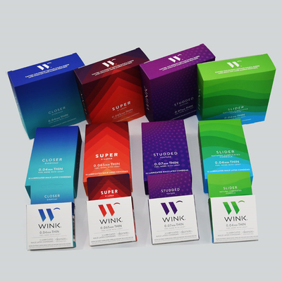 acheter Boîte cosmétique de carton de couleur rouge la petite a ridé des boîtes d'annonce pour au détail online manufacture
