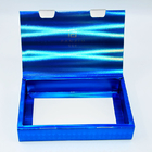 L'emballage ISO9001 cosmétique enferme dans une boîte le couvercle olographe d'aileron le massage facial que d'une seule pièce masque la boîte