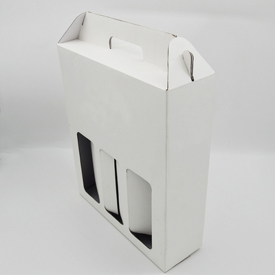 acheter transporteur ondulé pliable de bouteille de vin de deux trois bouteilles de porte pliante faite sur commande de cave online manufacture