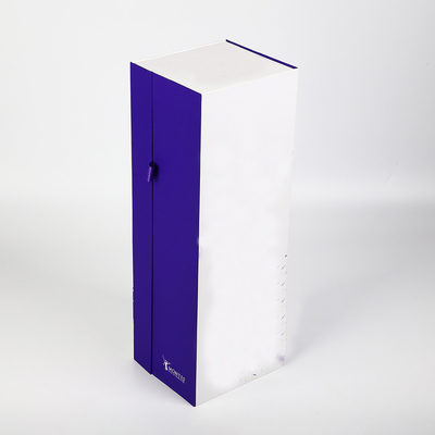 acheter Logo blanc personnalisé FSC d'aluminium de golf de dossier de vin de boîte-cadeau d'une seule pièce de bouteille online manufacture