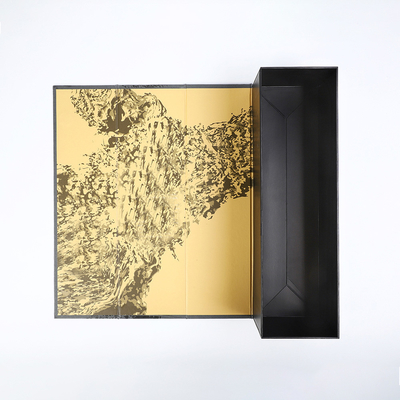 acheter Champagne Bouteille De Vin Coffret Cadeau Rabat Carton Fermeture Magnétique Rigide Plat Pack Whisky Brandy Box online manufacture