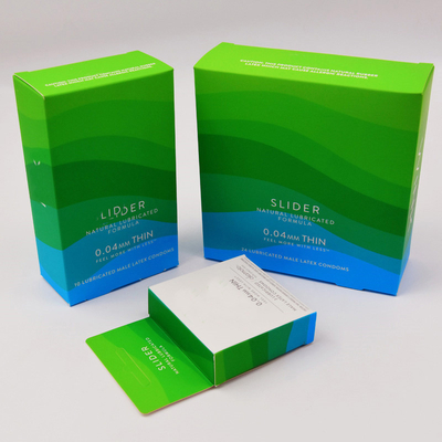 acheter Boîte de luxe de cintre de 1 morceau de boîte de soins de santé de préservatif imprimée par couleur faite sur commande online manufacture