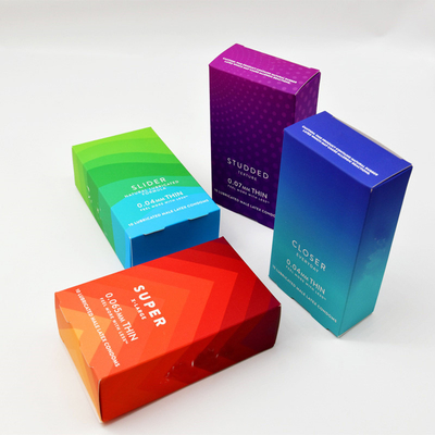 acheter OEM Matt Laminated Paper Color Box pour l'emballage de préservatif online manufacture