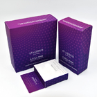 L'emballage cosmétique d'impression offset enferme dans une boîte Crepack le toucher doux d'une seule pièce que pliable a stratifié la boîte de couleur de papier de préservatif