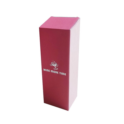 Boîte cadeau élégante pour bouteille de vin avec logo personnalisé et fermeture sécurisée