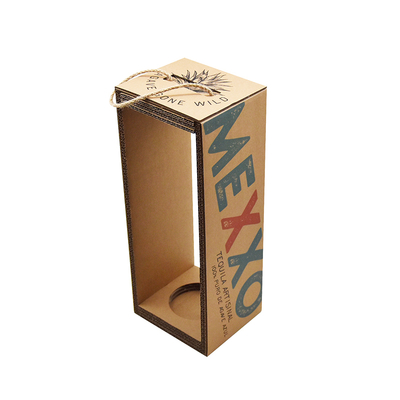Boîte de rangement à écran unique de luxe personnalisée pour le vin, le whisky, le champagne et les boîtes en papier premium