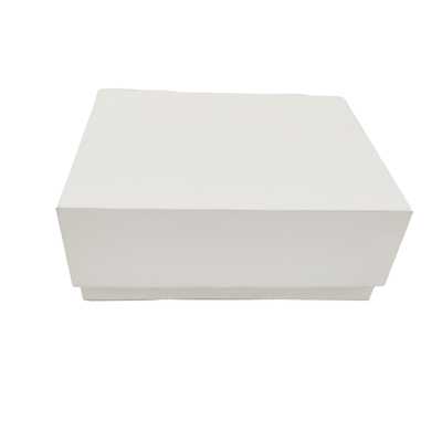Boîtes d'emballage en carton ondulé blanc personnalisées et pliables