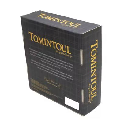 Coffret cadeau pour bouteille de vin avec logo personnalisé, acceptant les exigences des clients en matière d'emballage