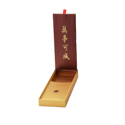 Boîte-cadeau de luxe réutilisable haut de gamme de style chinois avec fermeture magnétique et ruban pour petites entreprises