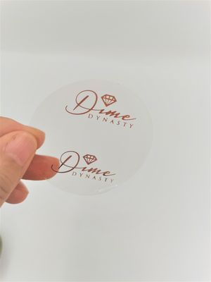 Autocollants transparents faits sur commande mobiles 1,000pcs adhésif