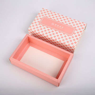Douille plate d'Art Paper Drawer Boxes Collapsible de carton de CMYK 350g glissant des sous-vêtements de chaussettes