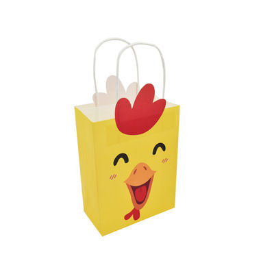 Boutique de luxe brillante de sac de papier à provisions empaquetant l'anti éraflure 190gsm pour le cosmétique