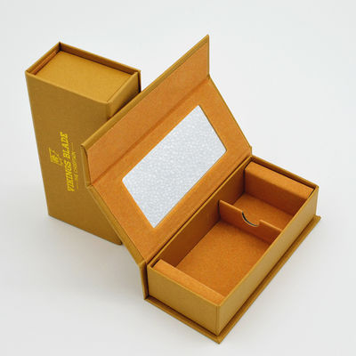 Petite boîte de luxe rigide de forme de livre
