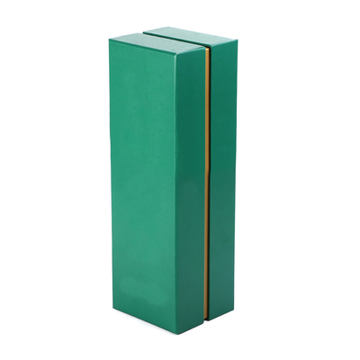 Emballage externe de bouteille d'une seule pièce d'esprit de boîte-cadeau de bouteille de vin de Pantone